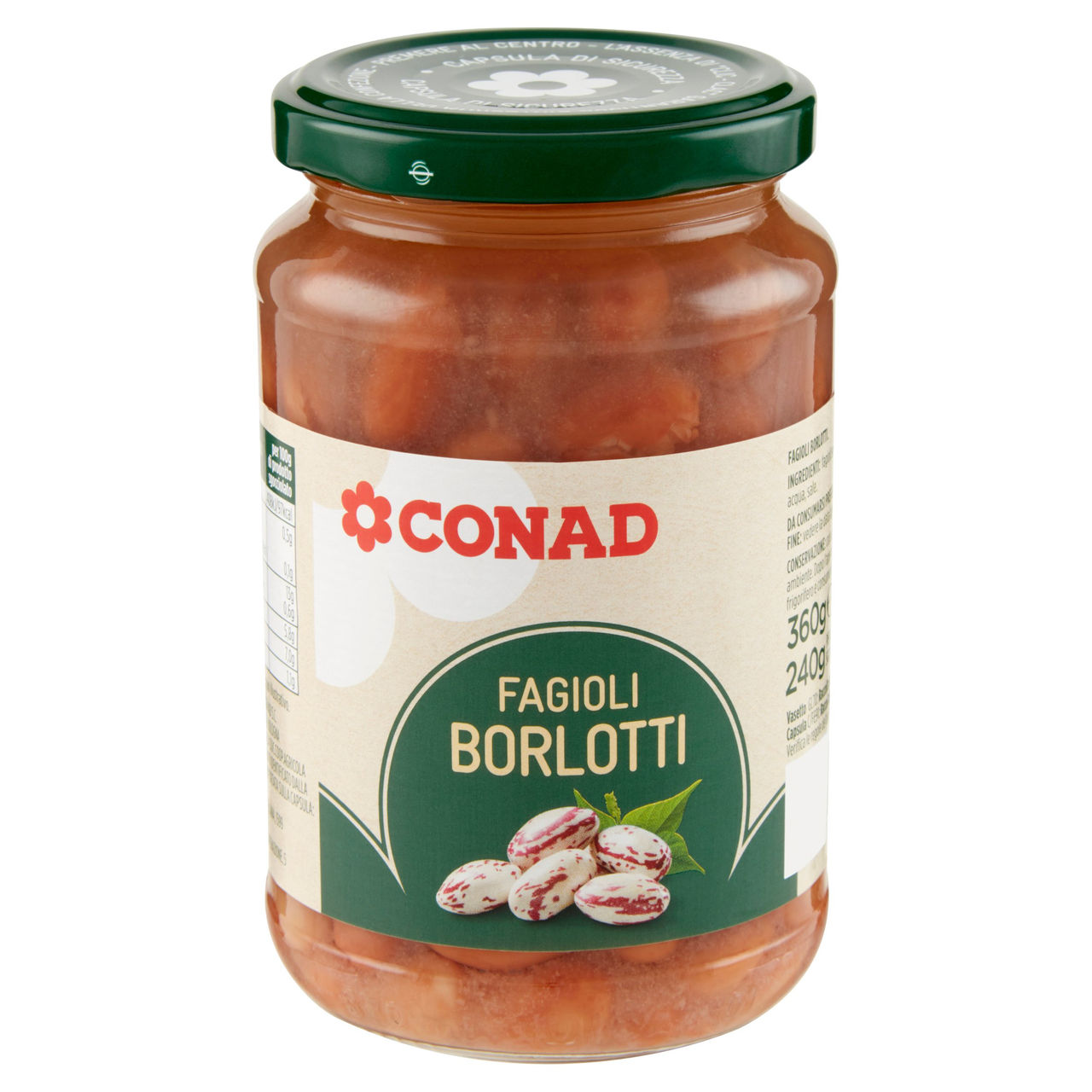 Fagioli Borlotti 360 g Conad in vendita online