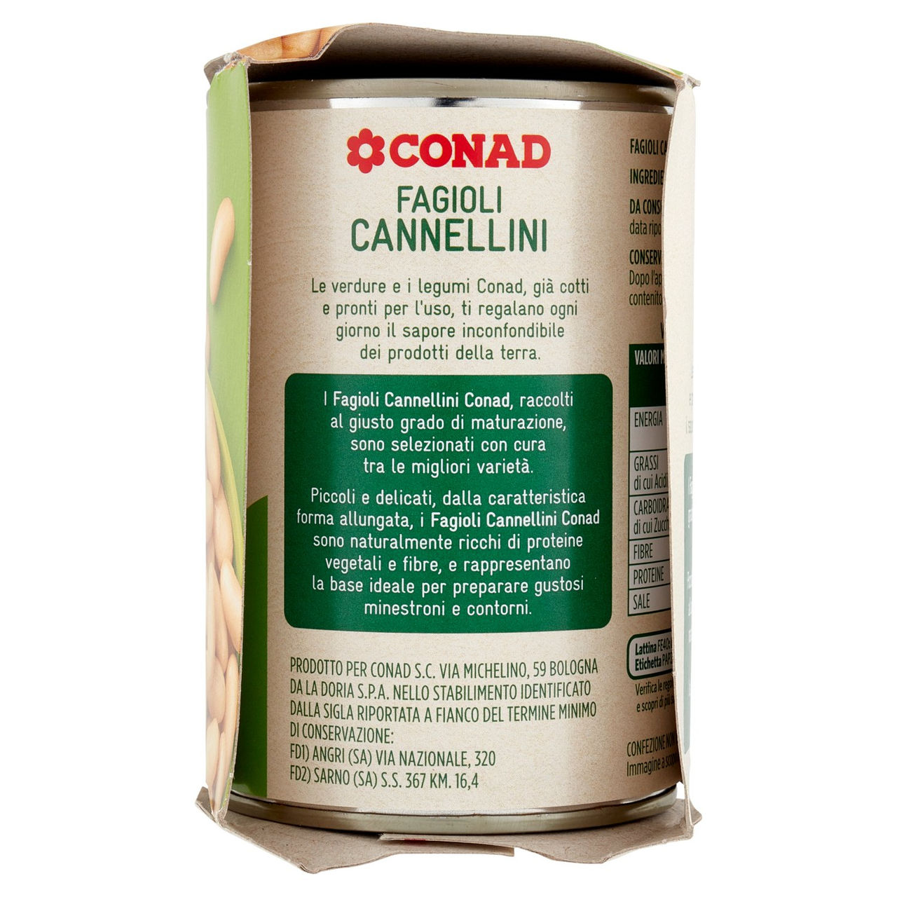 Fagioli Cannellini 3 x 400 g Conad vendita online