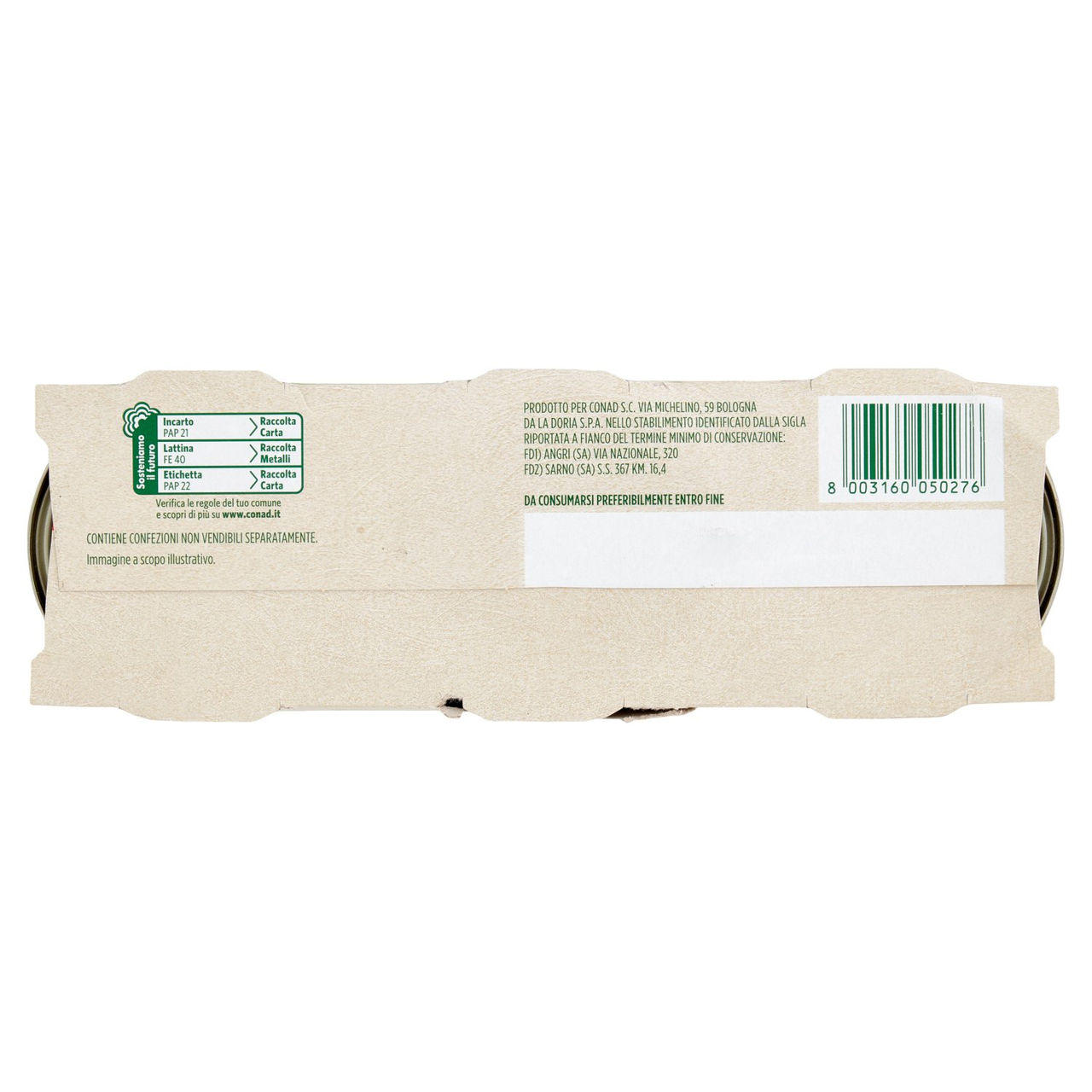 Fagioli Cannellini 3 x 400 g Conad vendita online