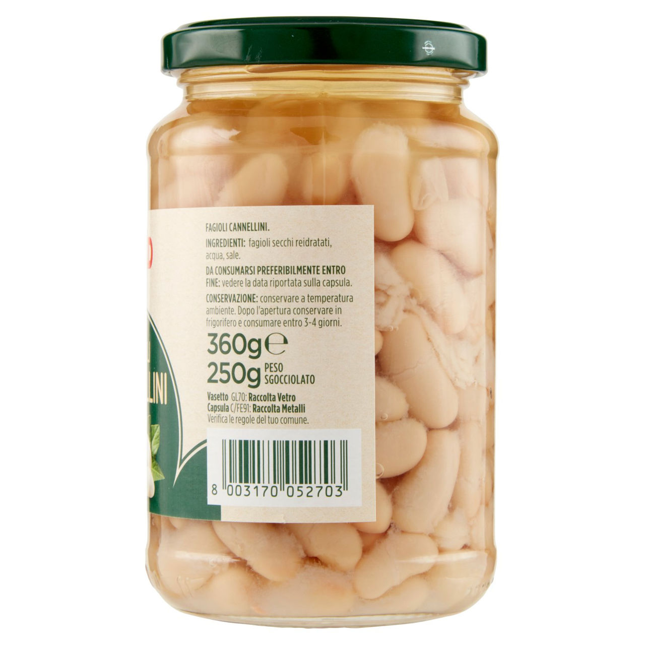 Fagioli Cannellini 360 g Conad in vendita online