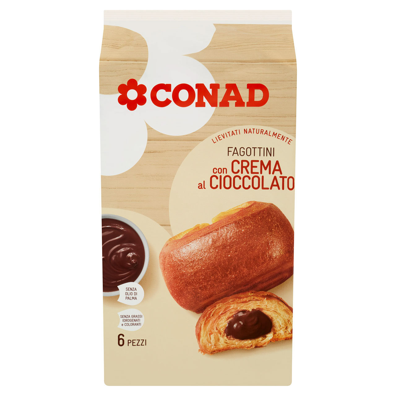 Fagottini con Crema al Cioccolato Conad