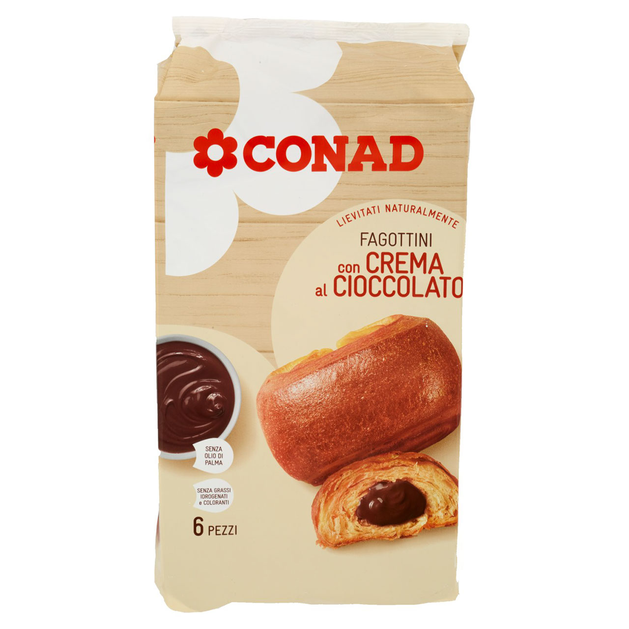 Fagottini con Crema al Cioccolato Conad