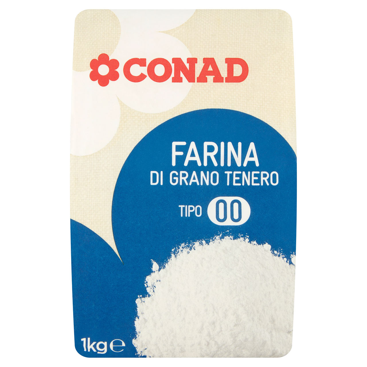 Farina di grano tenero Tipo 00 1 kg Conad online