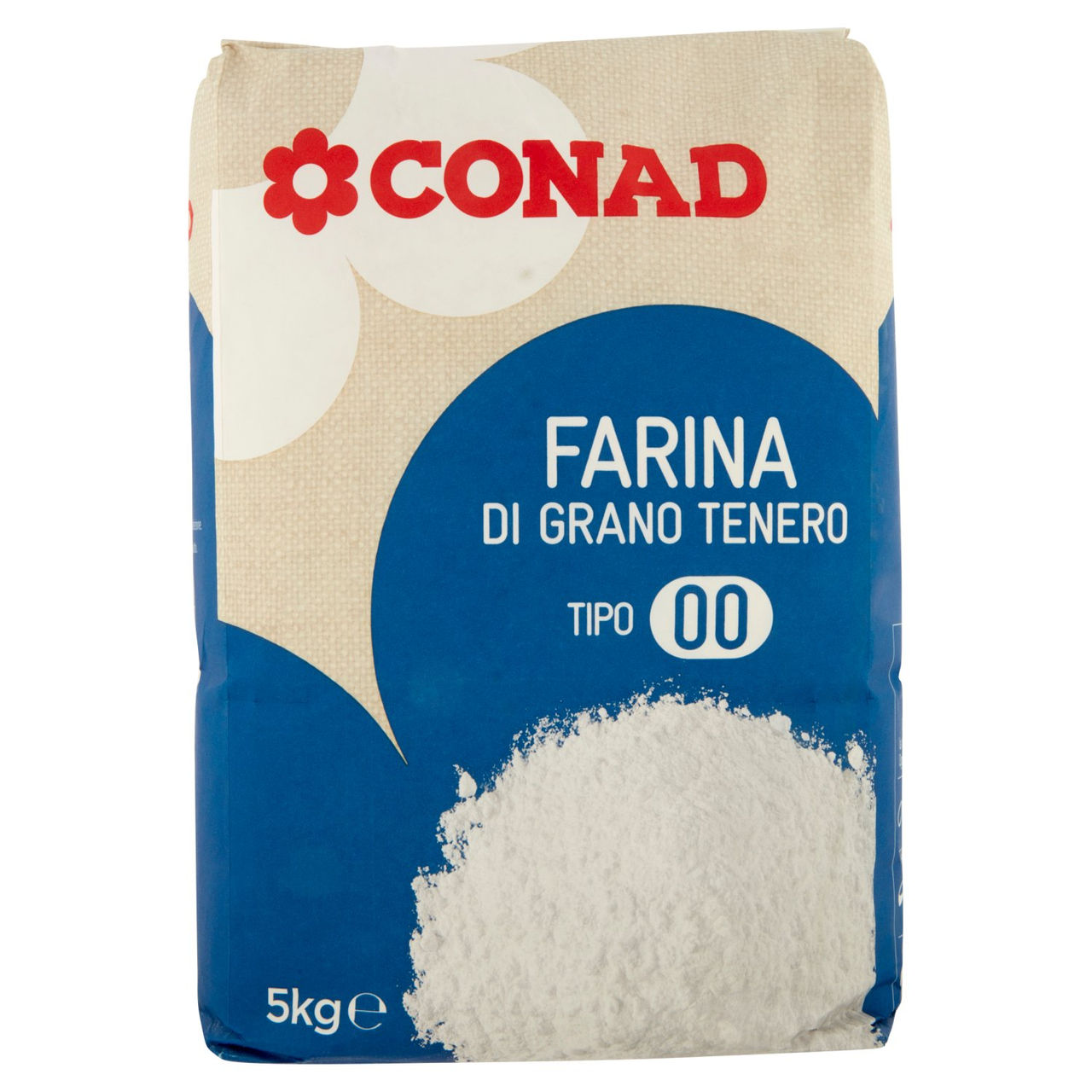 Farina di grano tenero tipo ''00'' Kg. 5 Conad