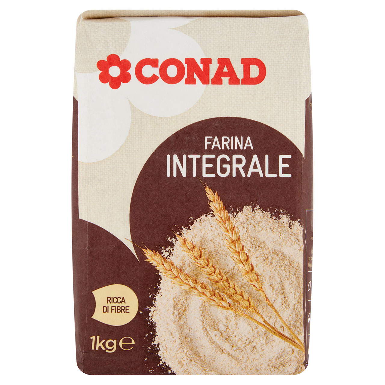 Farina Integrale 1 kg Conad in vendita online