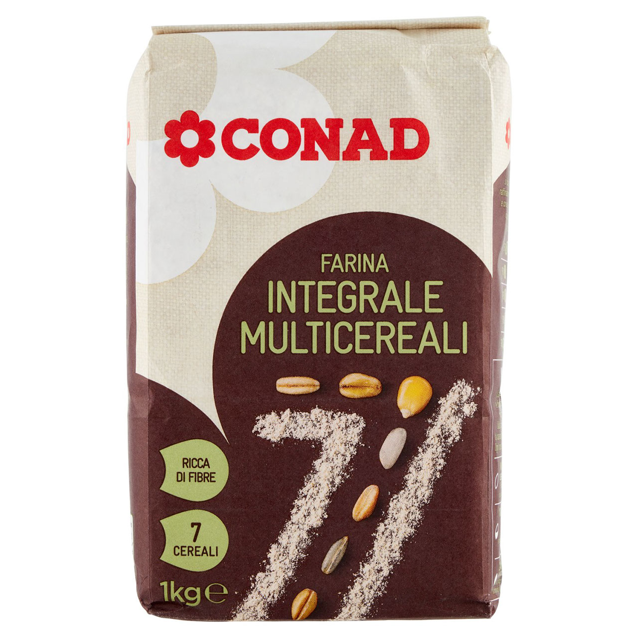 Farina Integrale Multicereali 1 kg Conad