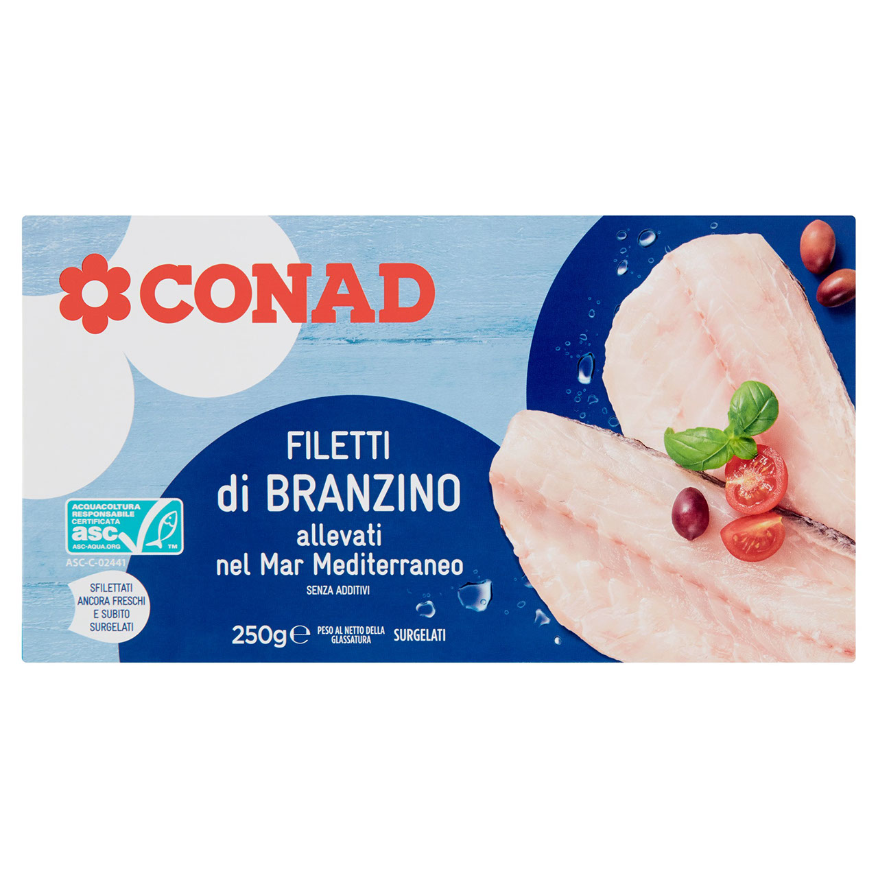 Filetti di Branzino Surgelati Conad Online