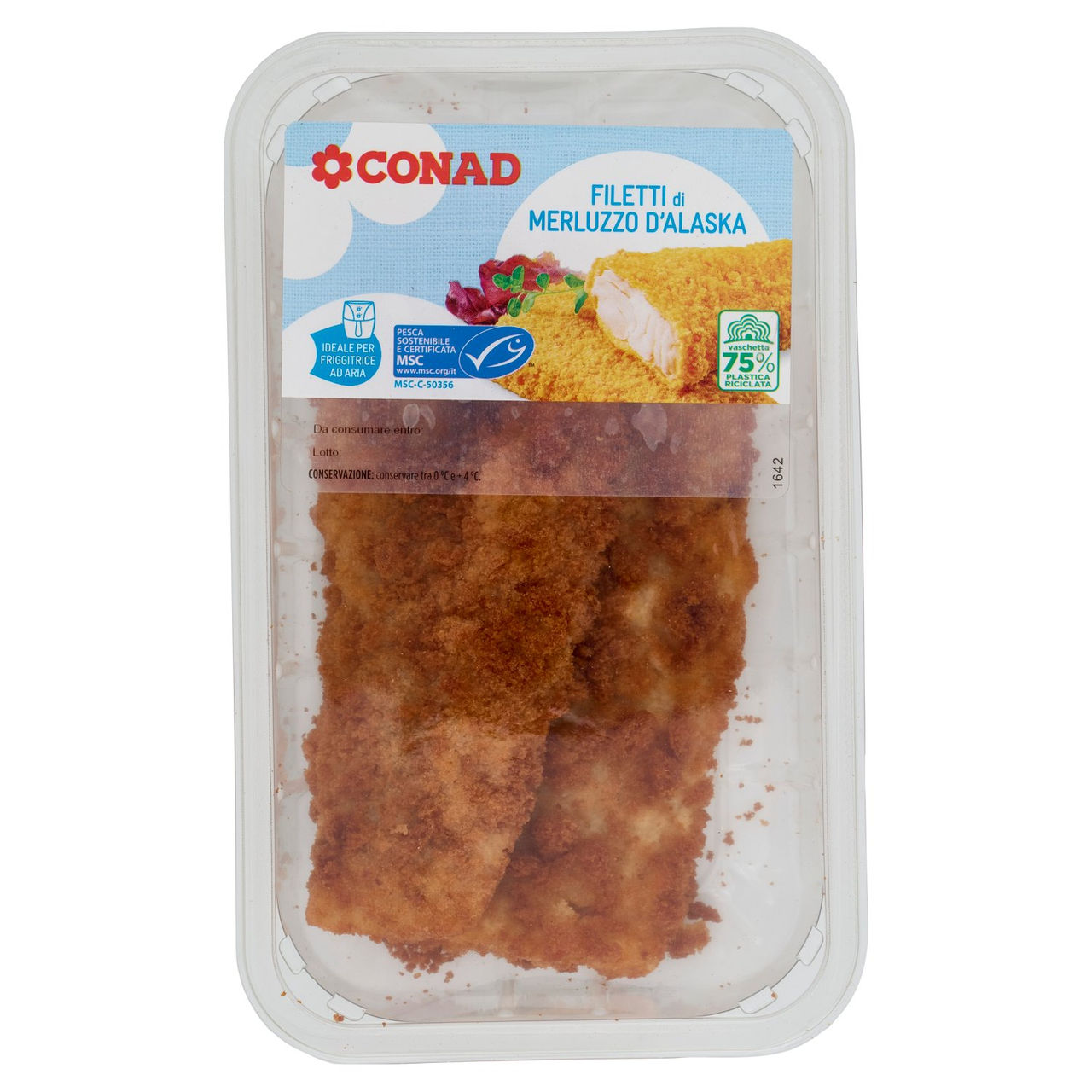 CONAD Filetti di Merluzzo d'Alaska 220 g