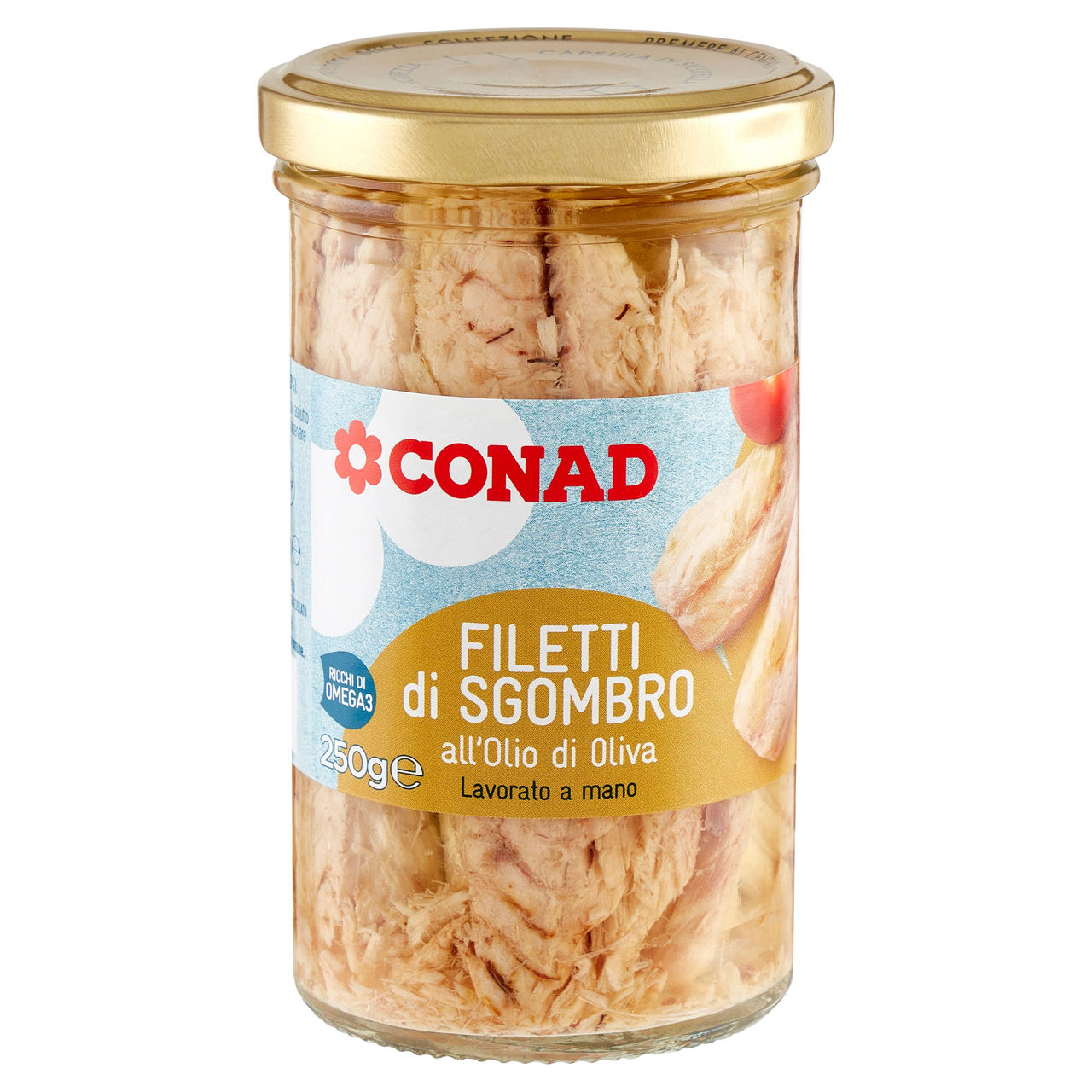 Filetti di Sgombro all'Olio di Oliva 250 g Conad