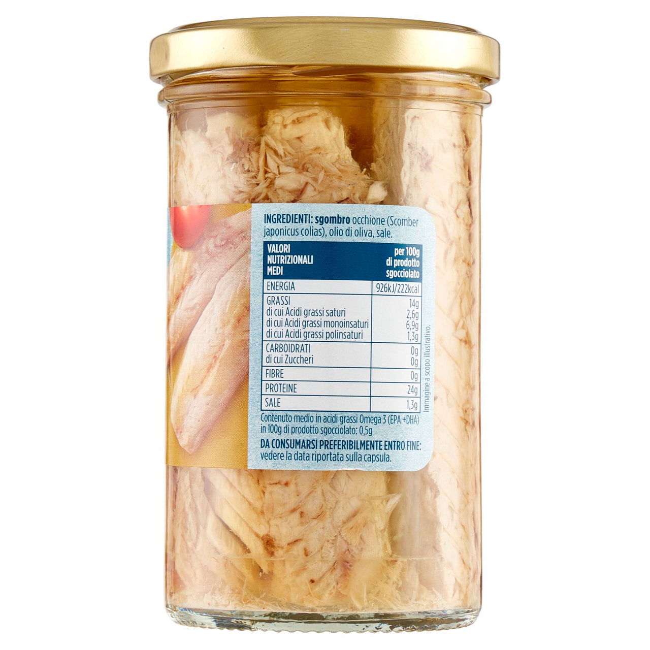 Filetti di Sgombro all'Olio di Oliva 250 g Conad