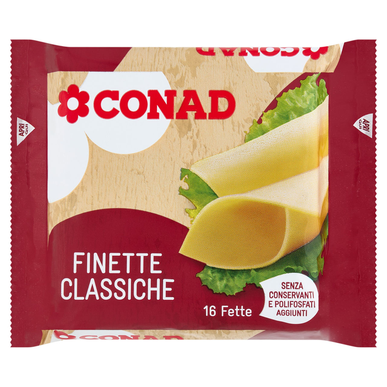 CONAD Finette Classiche 16 fette 400 g