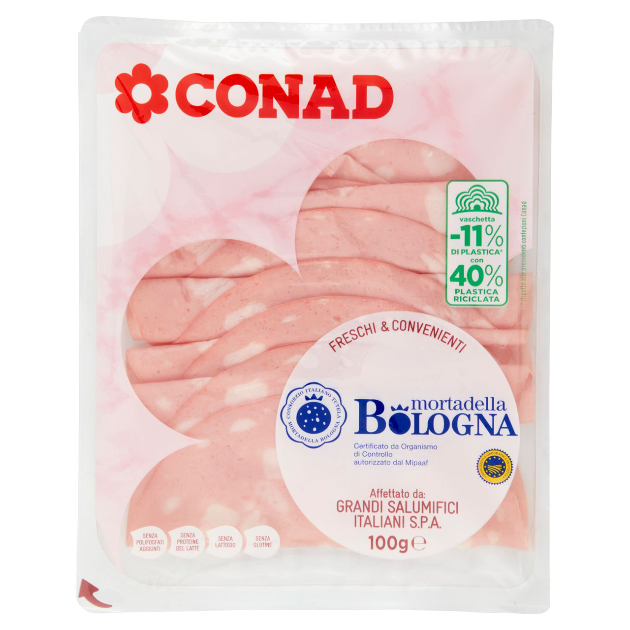 Mortadella Bologna IGP g 100 Conad