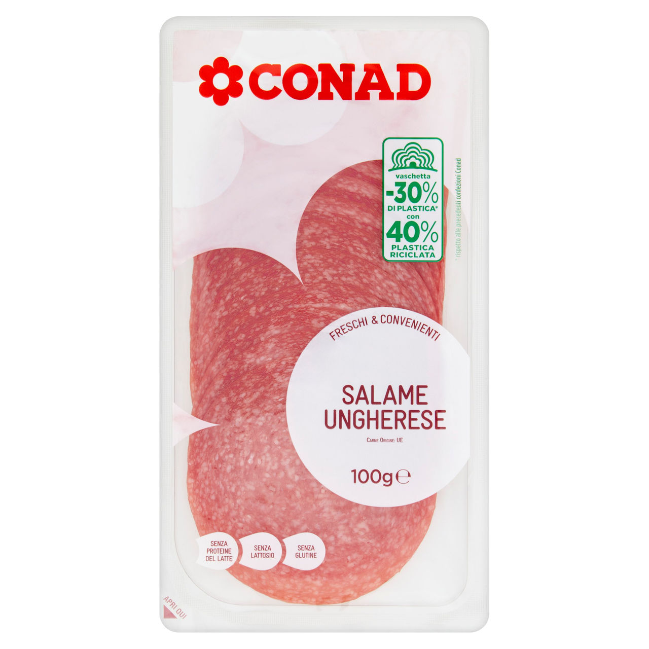 CONAD Freschi & Convenienti Salame Ungherese 100 g