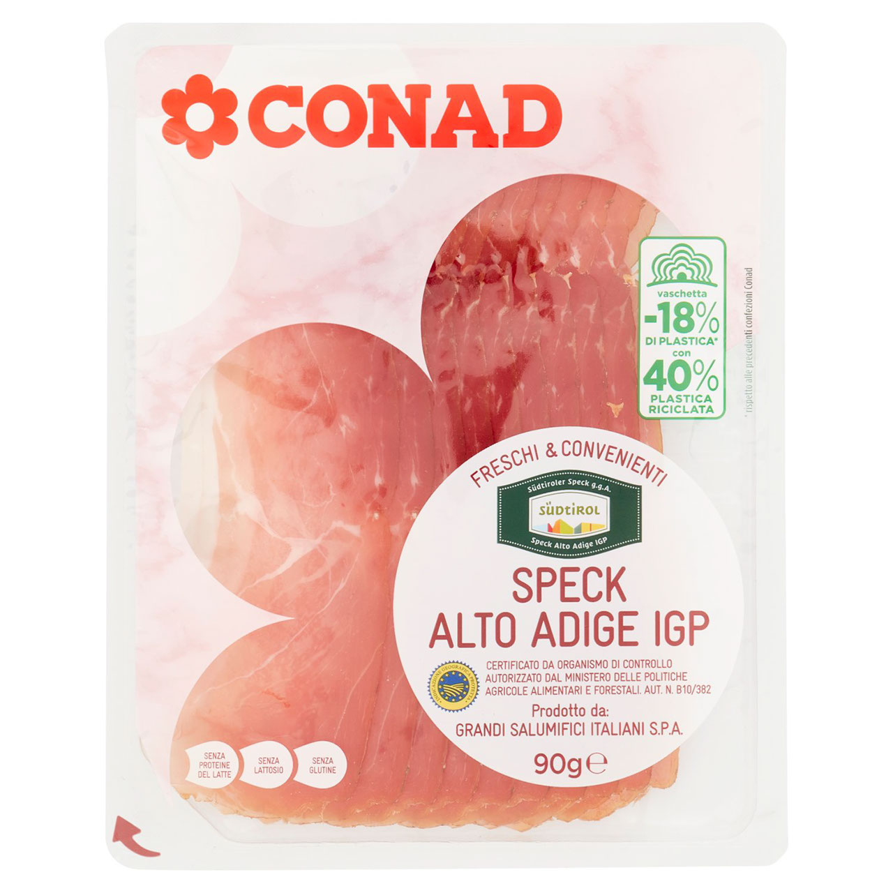CONAD Freschi & Convenienti Speck Alto Adige IGP 90 g