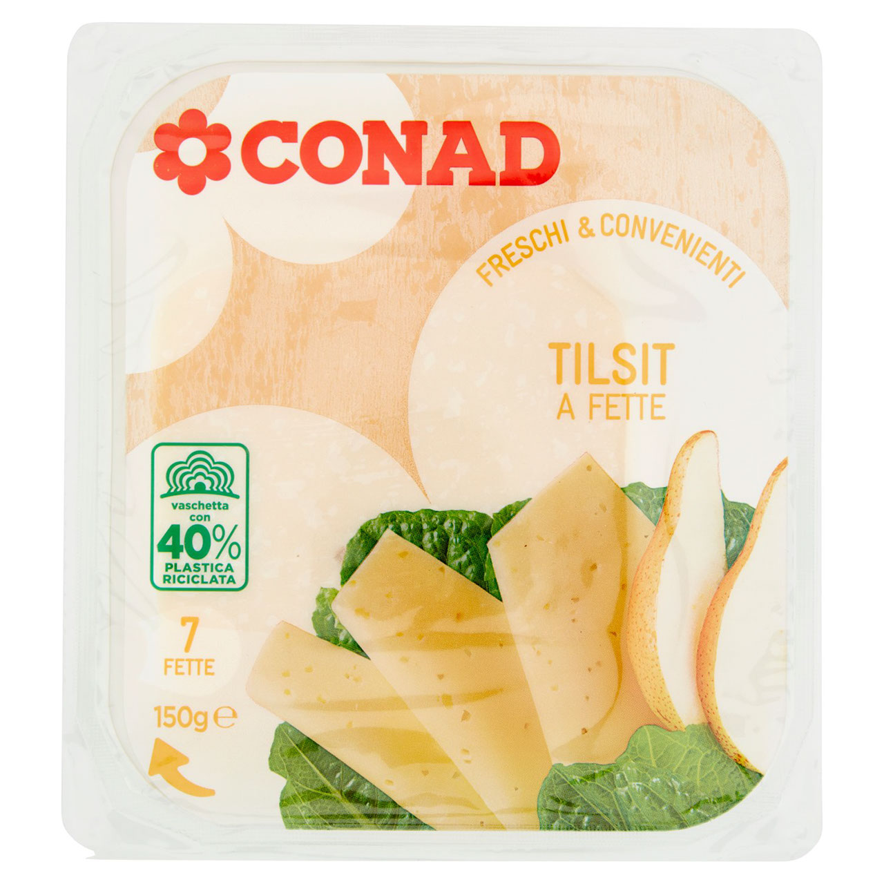 Tilsit a Fette 150 g Conad in vendita online