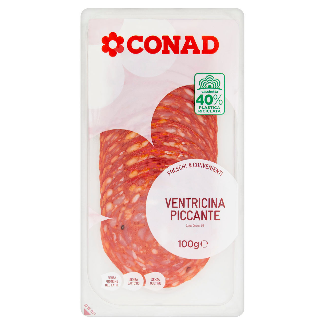 Ventricina Piccante 100 g Conad in vendita online