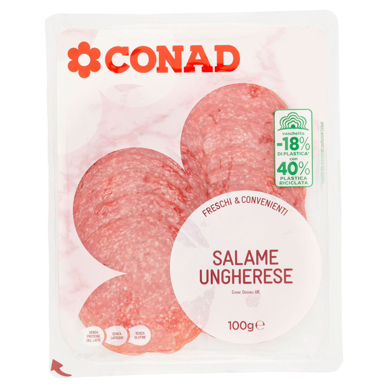 CONAD Freschi e Convenienti Salame Ungherese 100 g