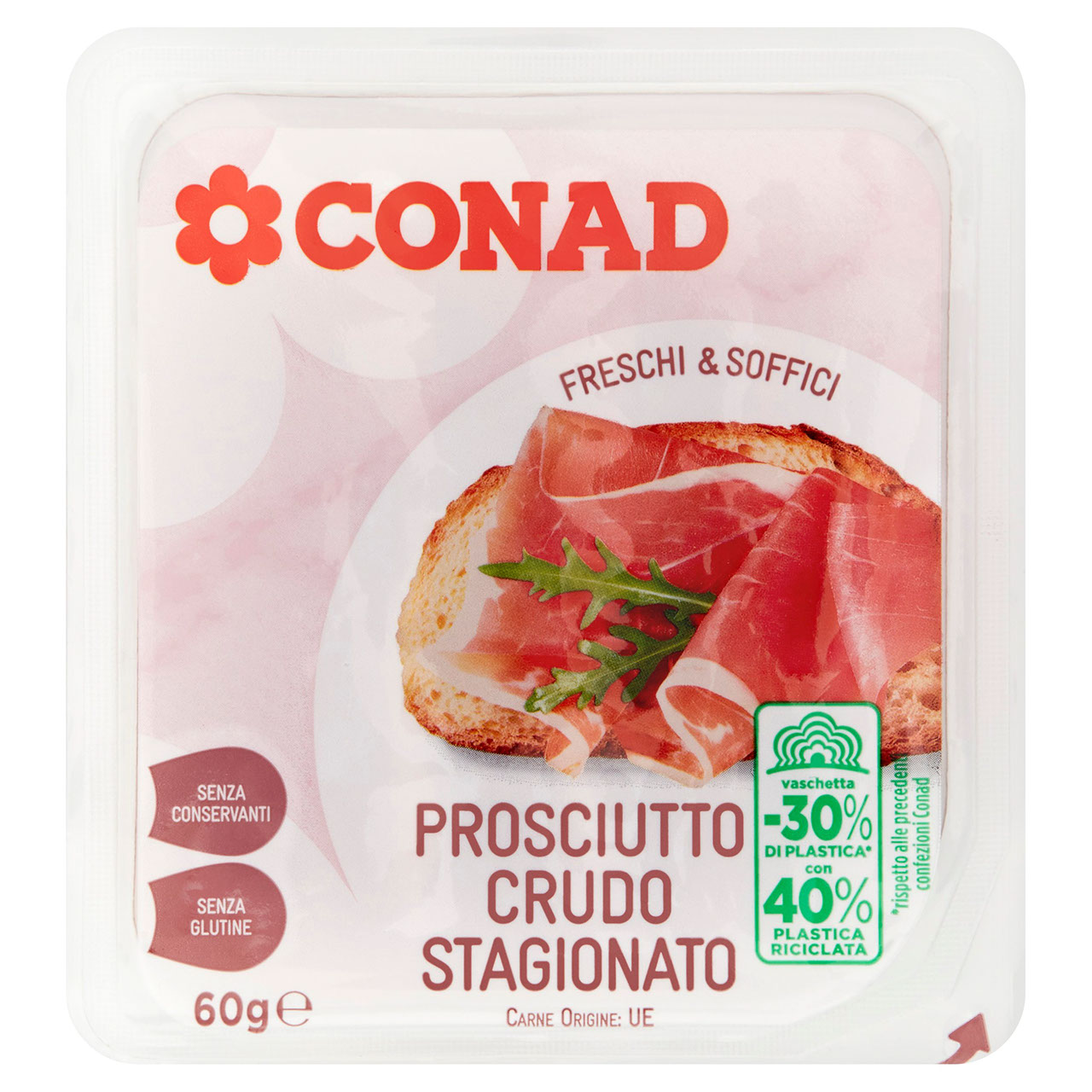 Prosciutto Crudo Stagionato 60 g Conad online