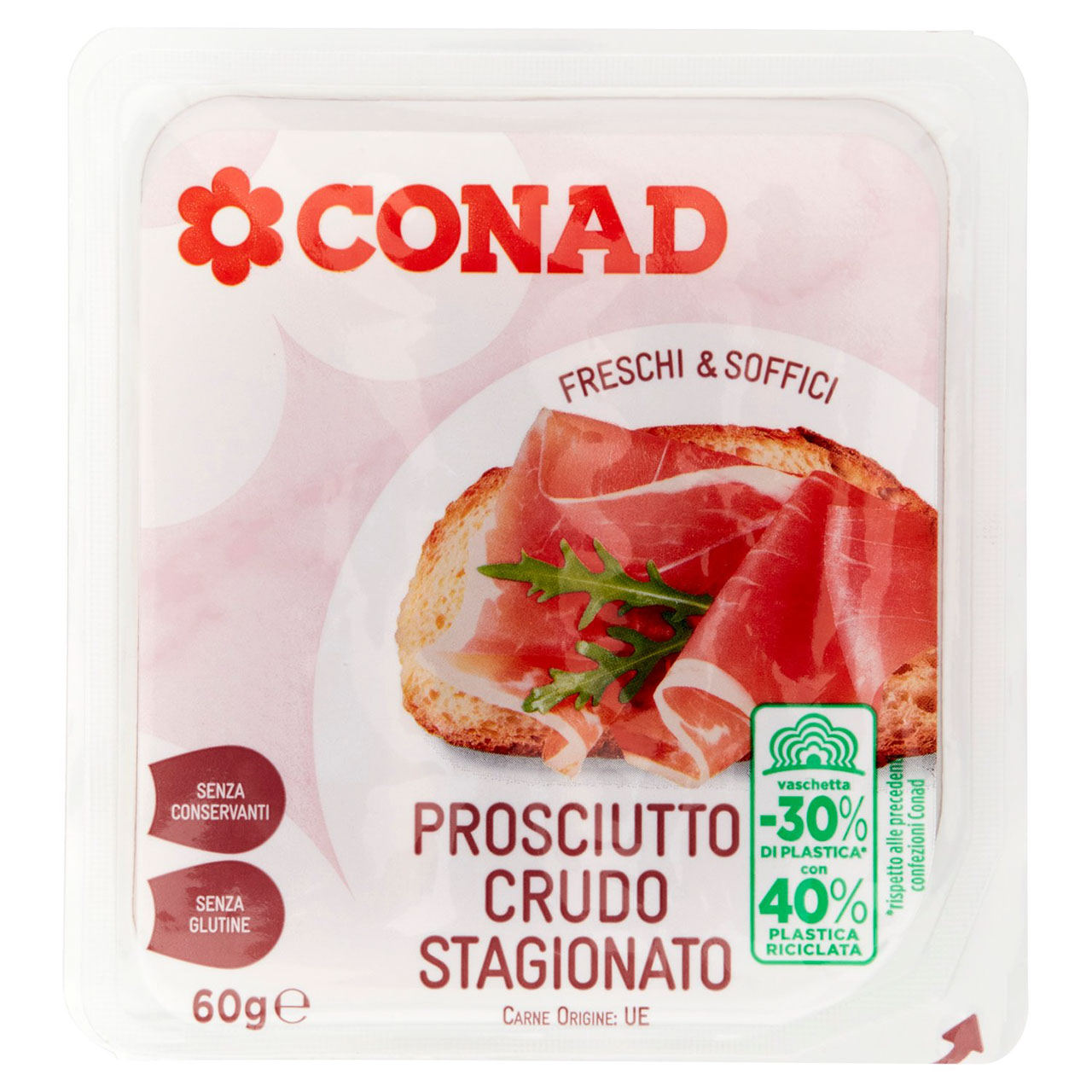 Prosciutto Crudo Stagionato 60 g Conad online