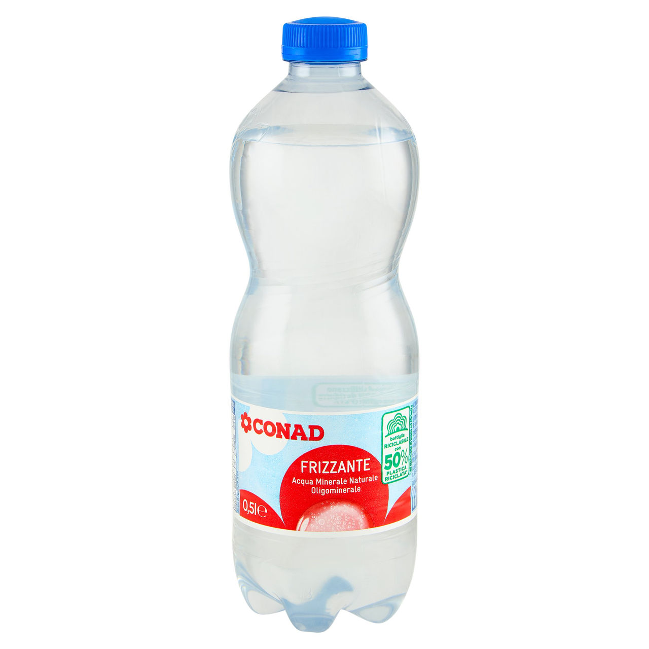CONAD Frizzante Acqua Minerale Naturale Oligominerale Levia 0,5 l
