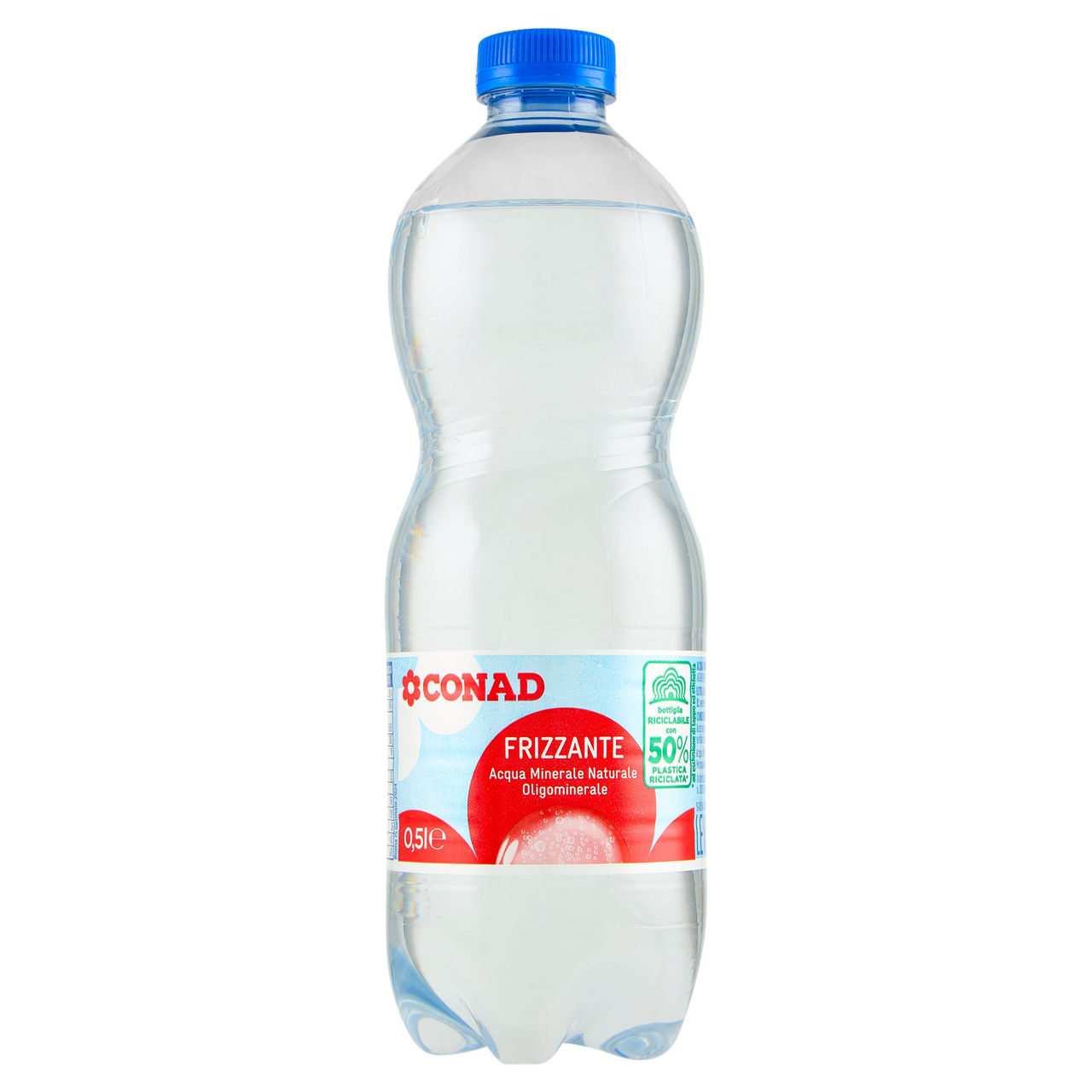 CONAD Frizzante Acqua Minerale Naturale Oligominerale Levia 0,5 l