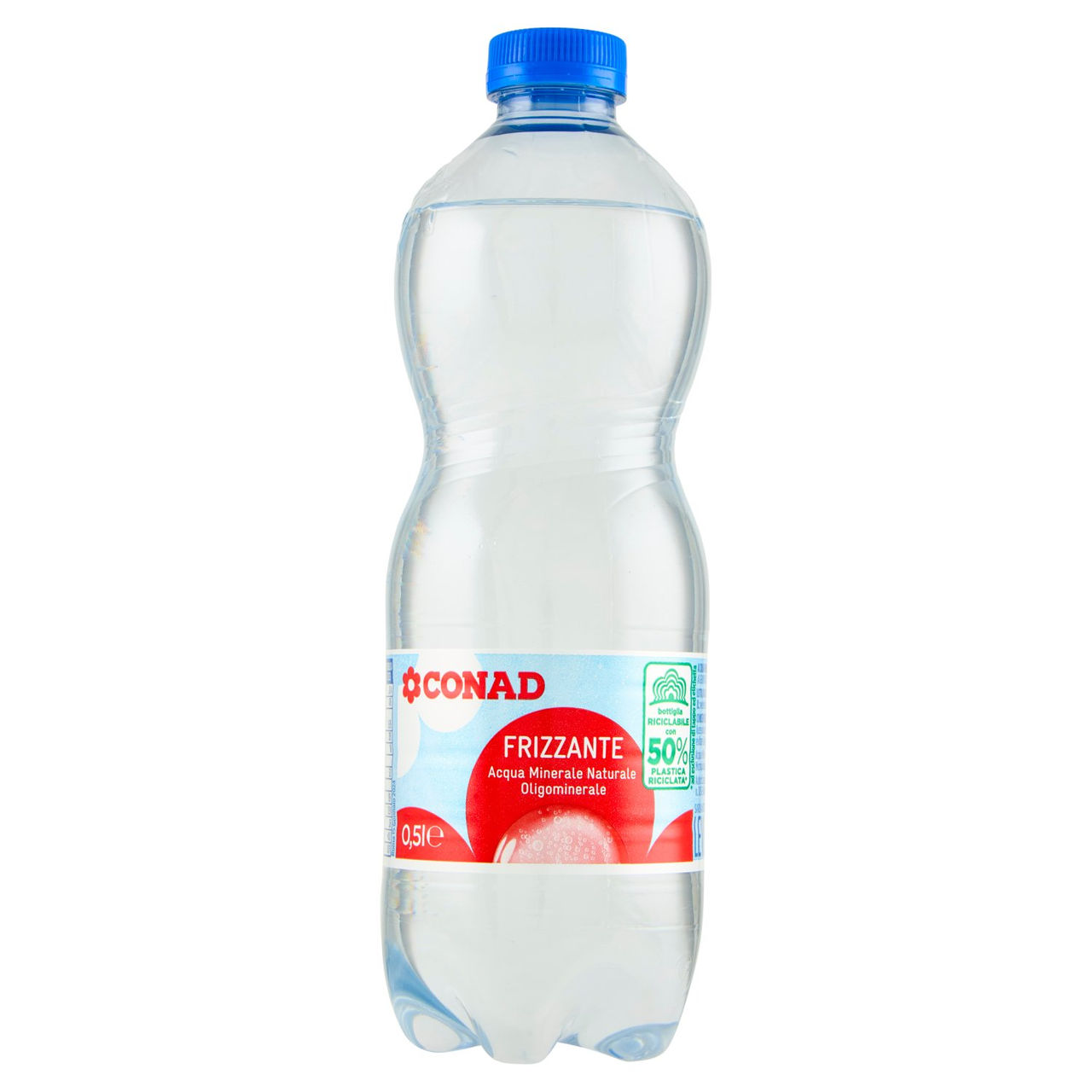 CONAD Frizzante Acqua Minerale Naturale Oligominerale Levia 0,5 l