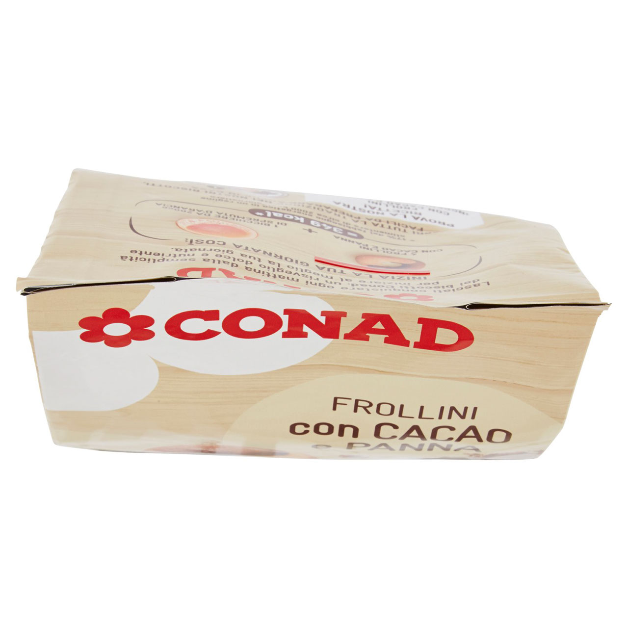 Frollini con Cacao e Panna 350 g Conad