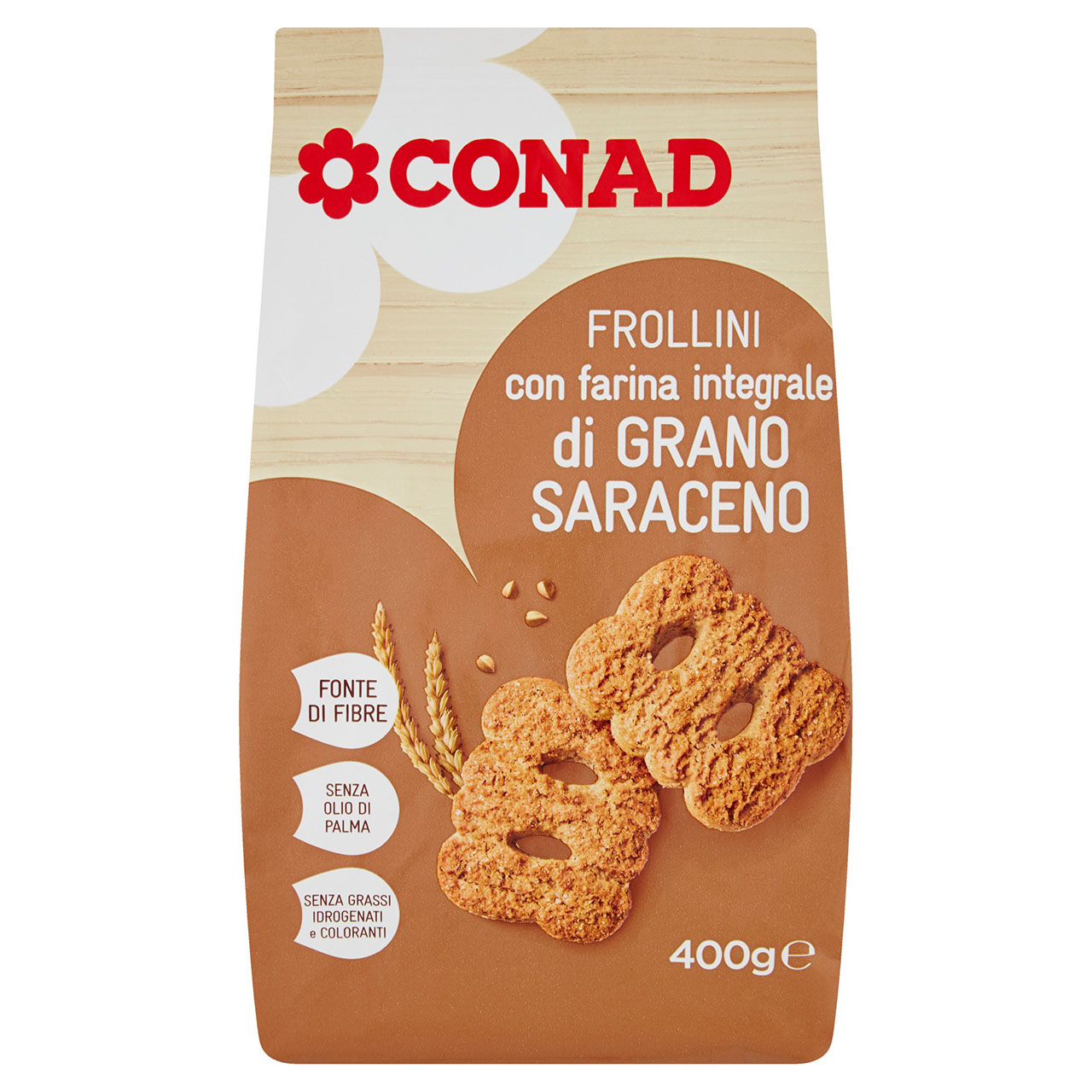 Frollini con Farina Integrale Grano Saraceno Conad