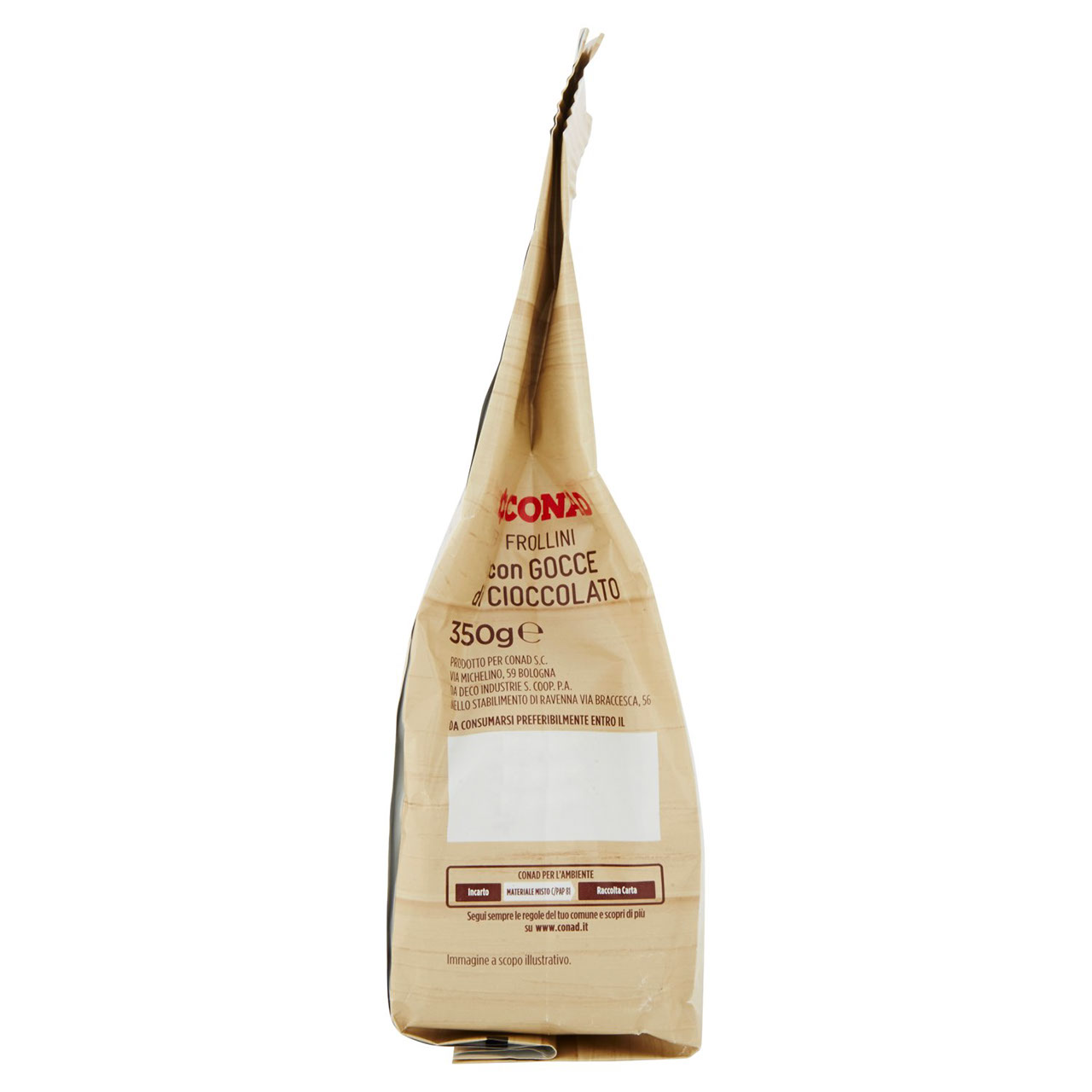 Frollini con Gocce di Cioccolato 350g Conad online