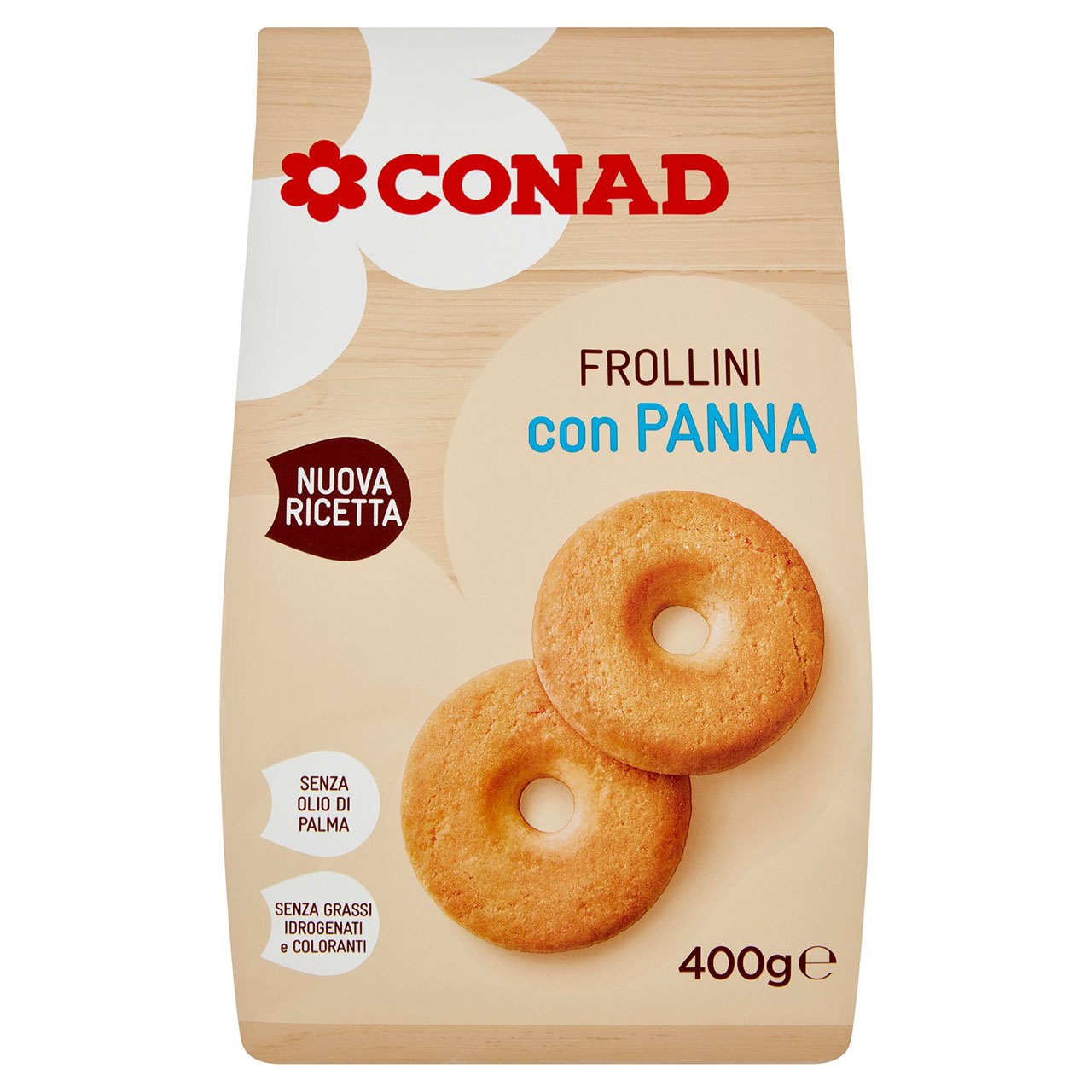 Frollini con Panna 400 g Conad in vendita online