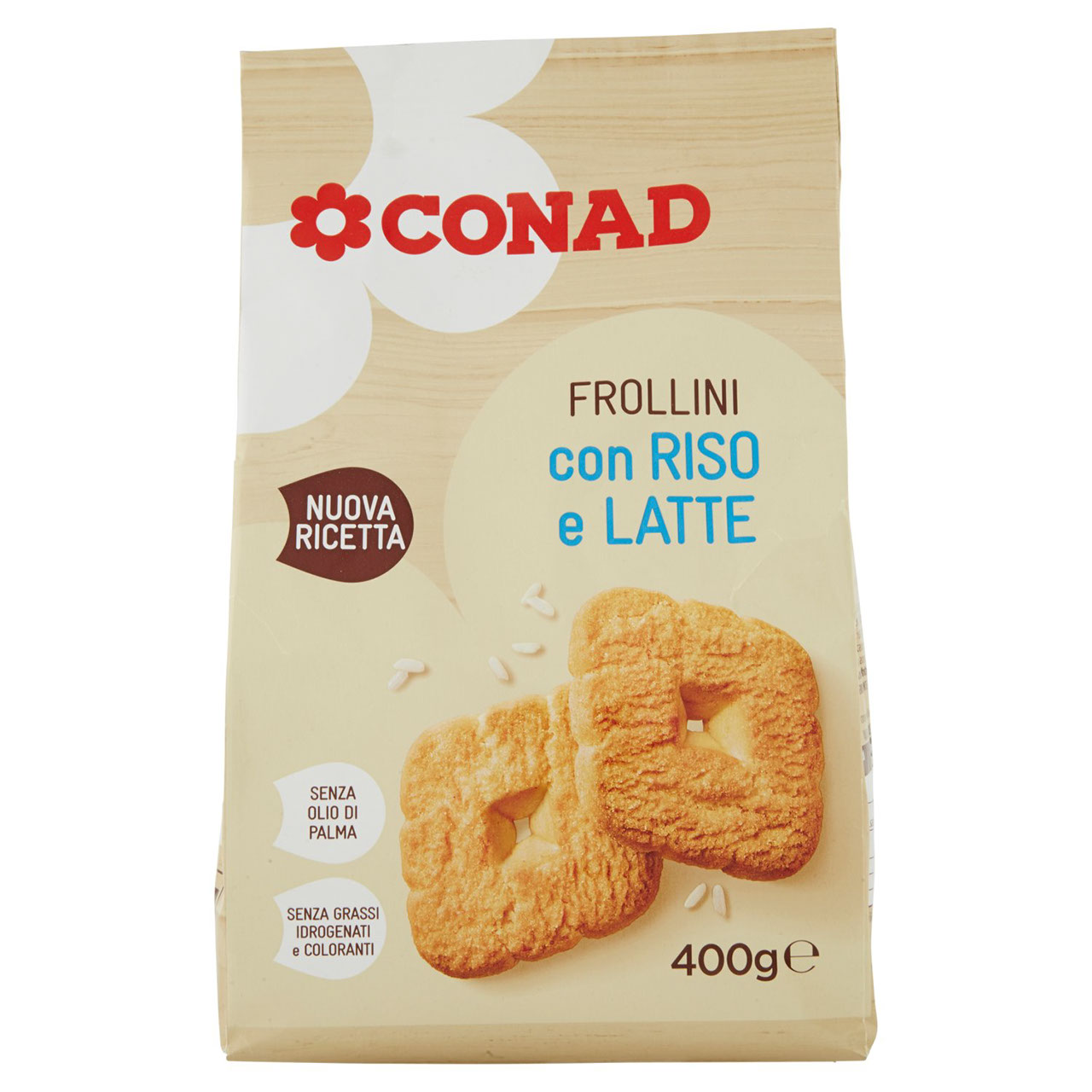 Frollini con Riso e Latte 400 g Conad online