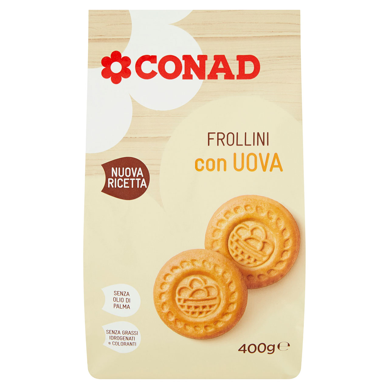 Frollini con uova g.400 Conad in vendita online