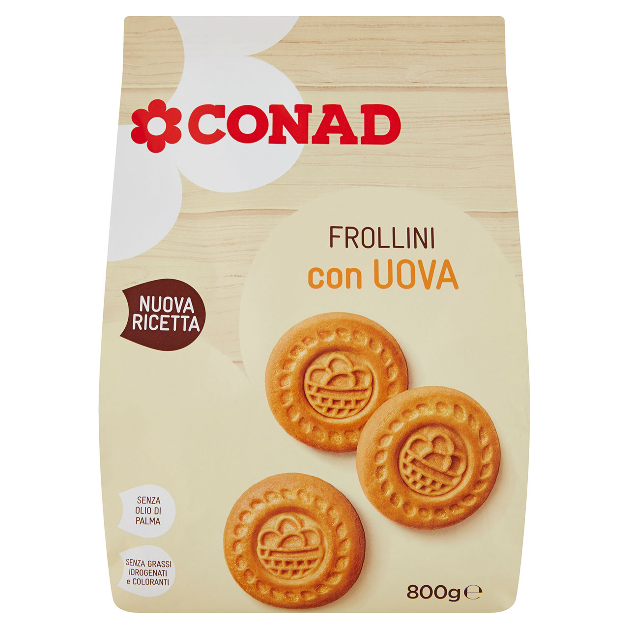 Frollini con uova g.800 Conad in vendita online