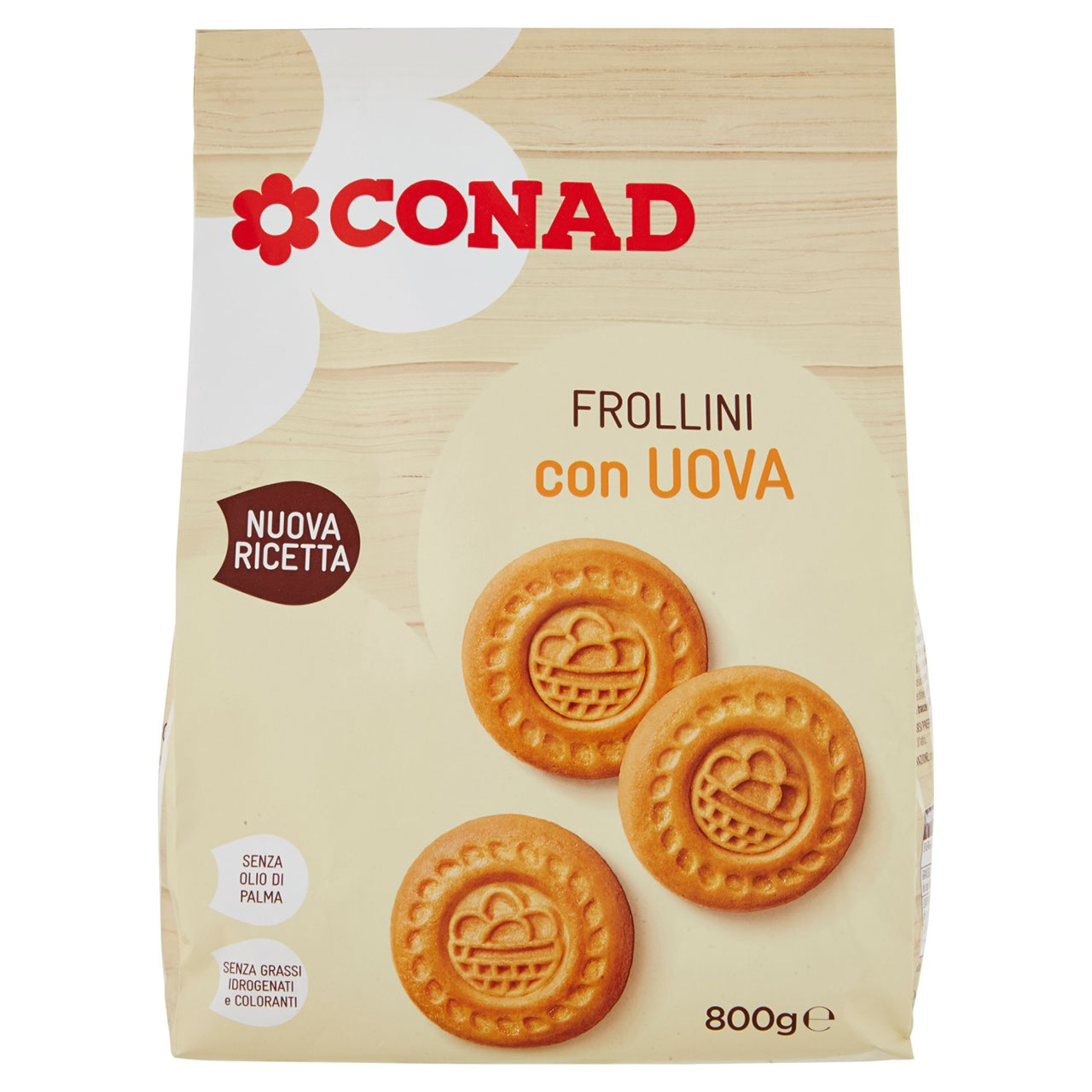 Frollini con uova g.800 Conad in vendita online