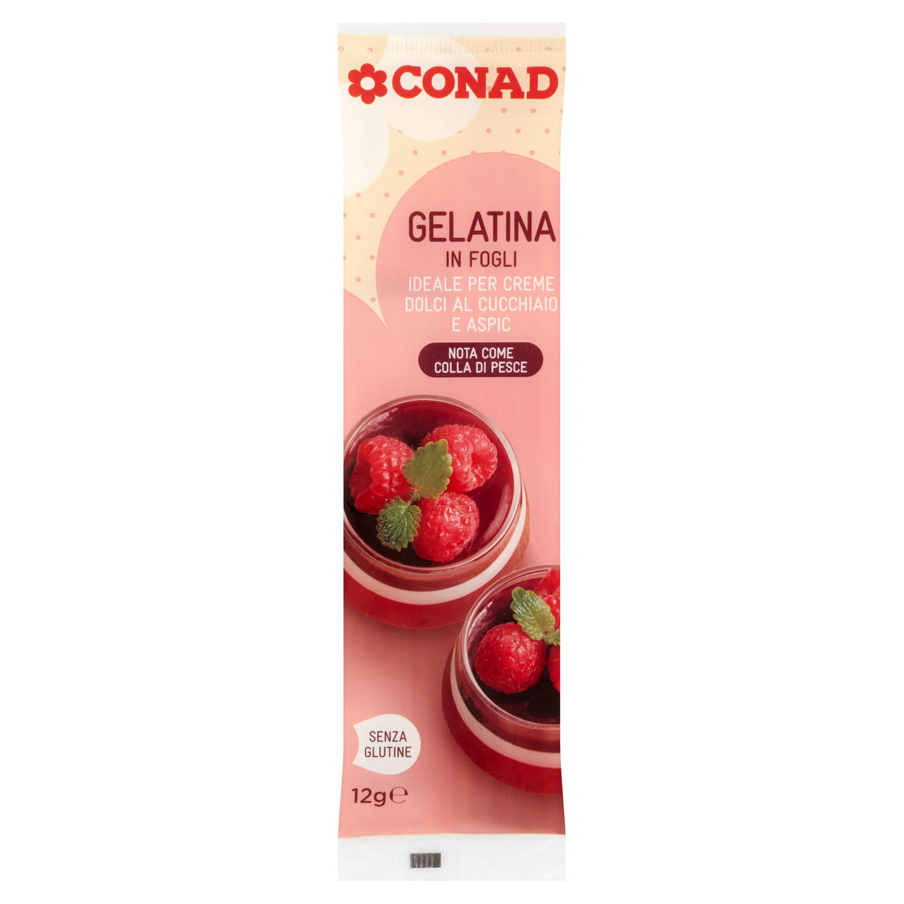 Gelatina in fogli 12 g Conad in vendita online