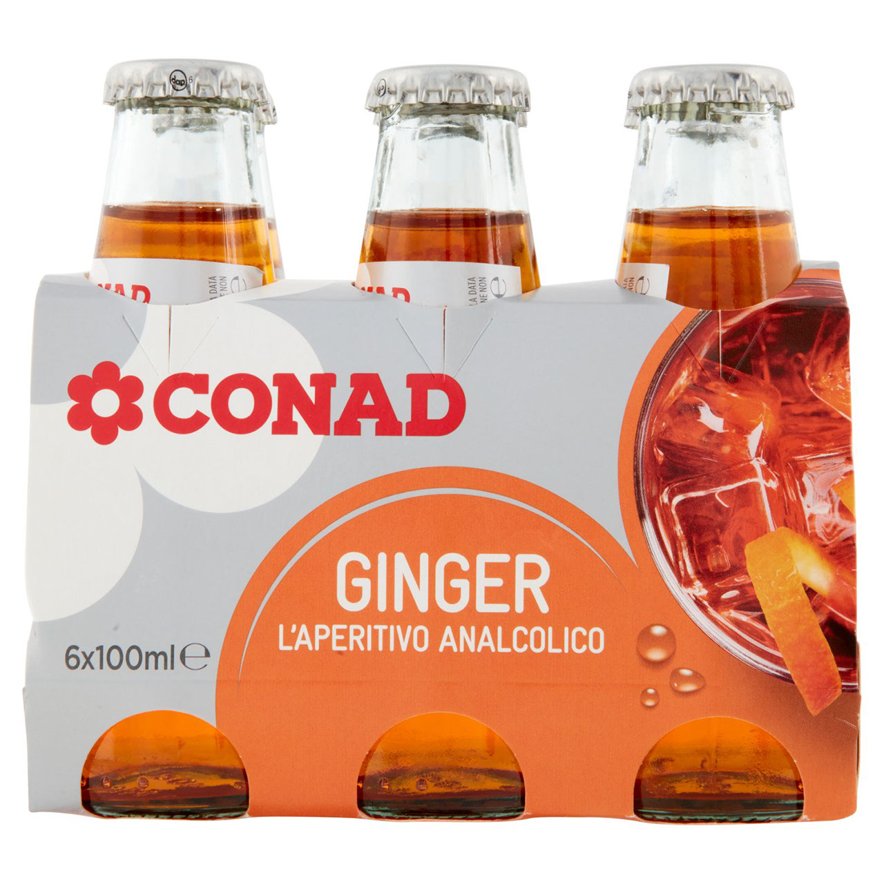 Ginger 6 x 100 ml Conad in vendita online