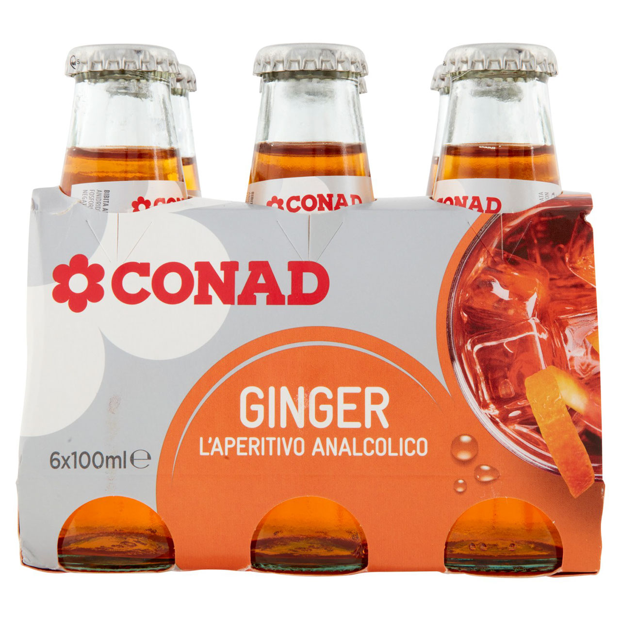 Ginger 6 x 100 ml Conad in vendita online