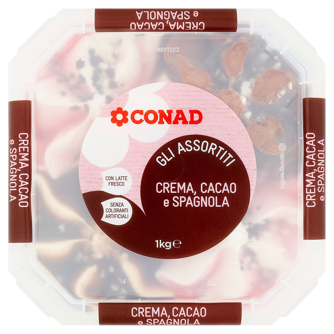 Gelato Crema, Cacao e Spagnola 1kg Conad online