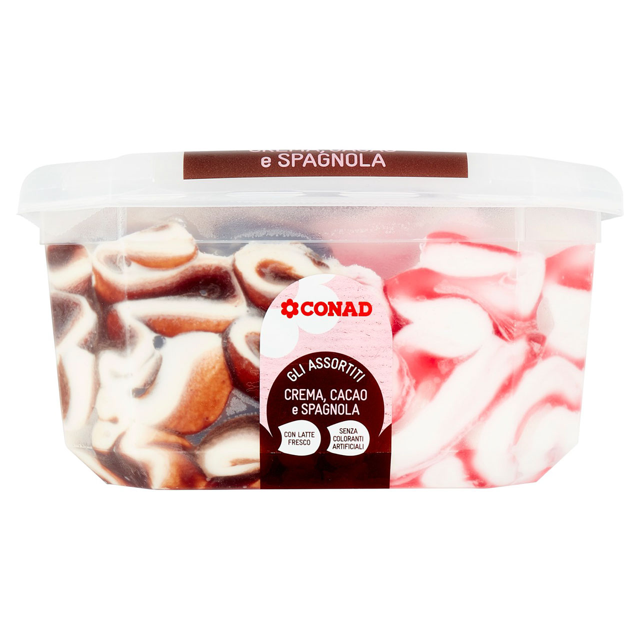 Gelato Crema, Cacao e Spagnola 1kg Conad online