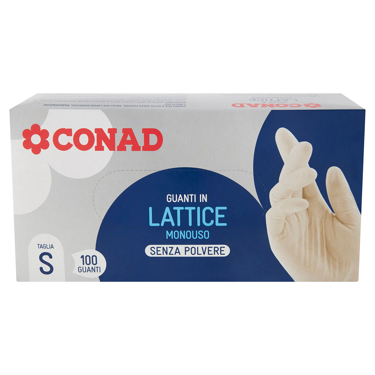 Guanti in lattice monouso Conad in vendita online