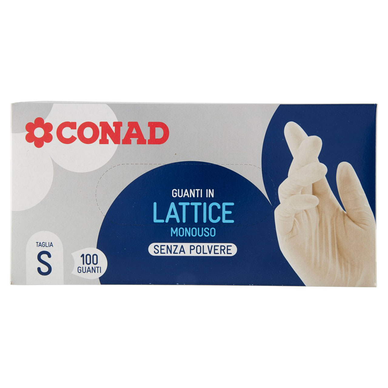 Guanti in lattice monouso Conad in vendita online