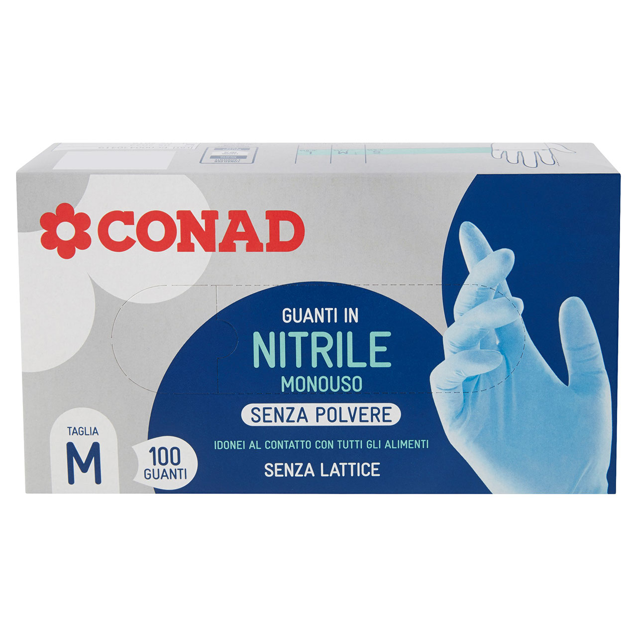 Guanti in nitrile monouso Conad in vendita online