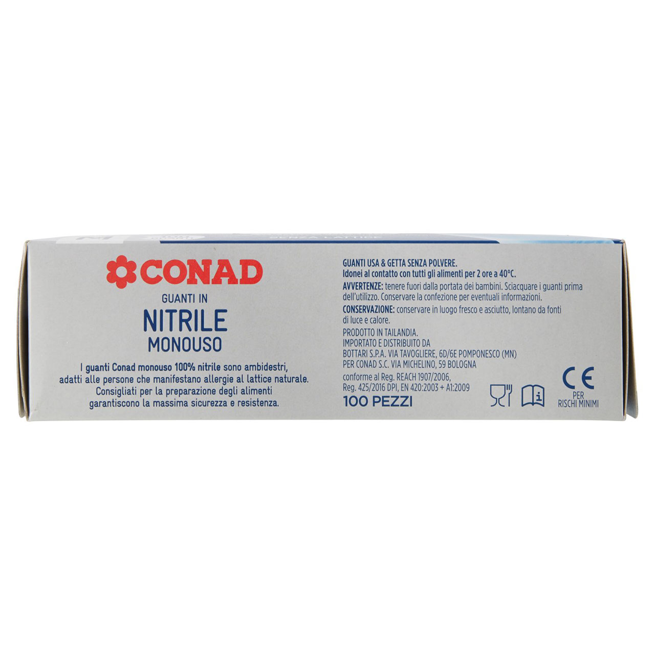 Guanti in nitrile monouso Conad in vendita online