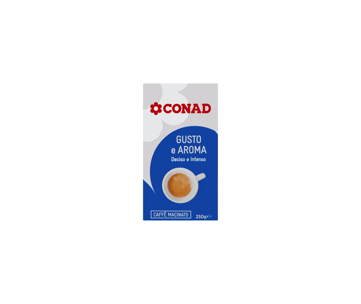 Deciso e Intenso Caffè Macinato 250 g Conad online