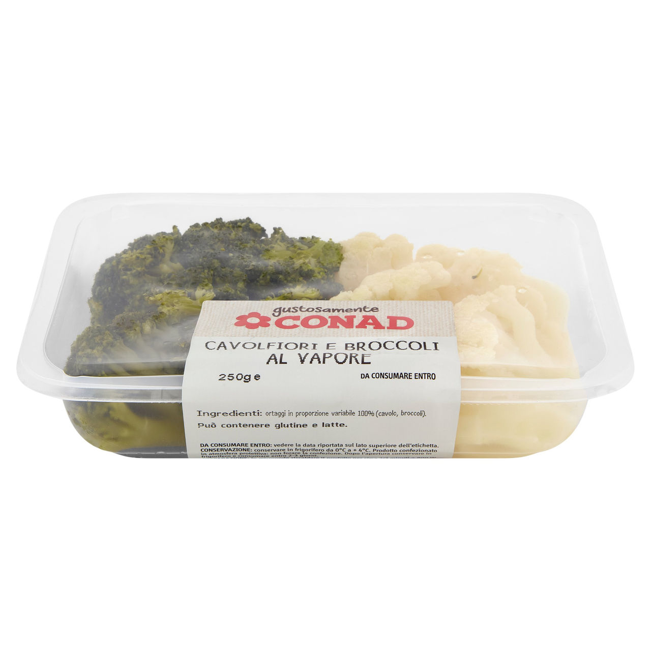 Cavolfiori e Broccoli al Vapore Gustosamente Conad
