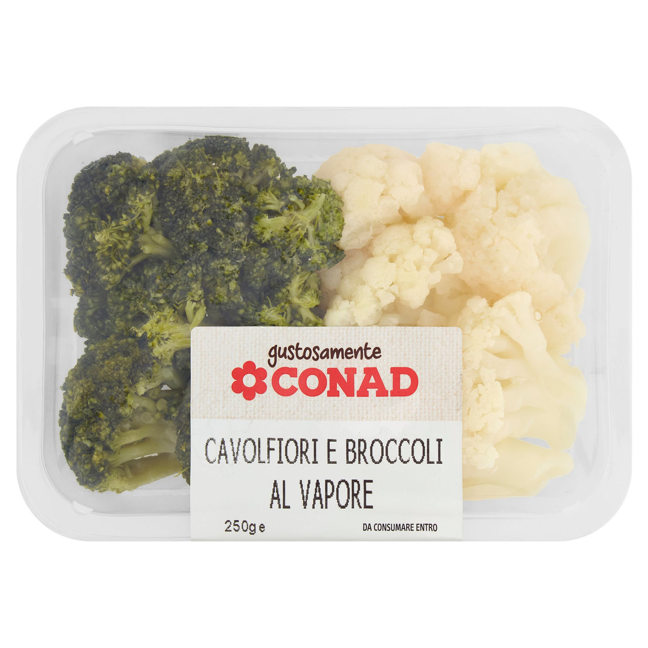 Cavolfiori e Broccoli al Vapore Gustosamente Conad