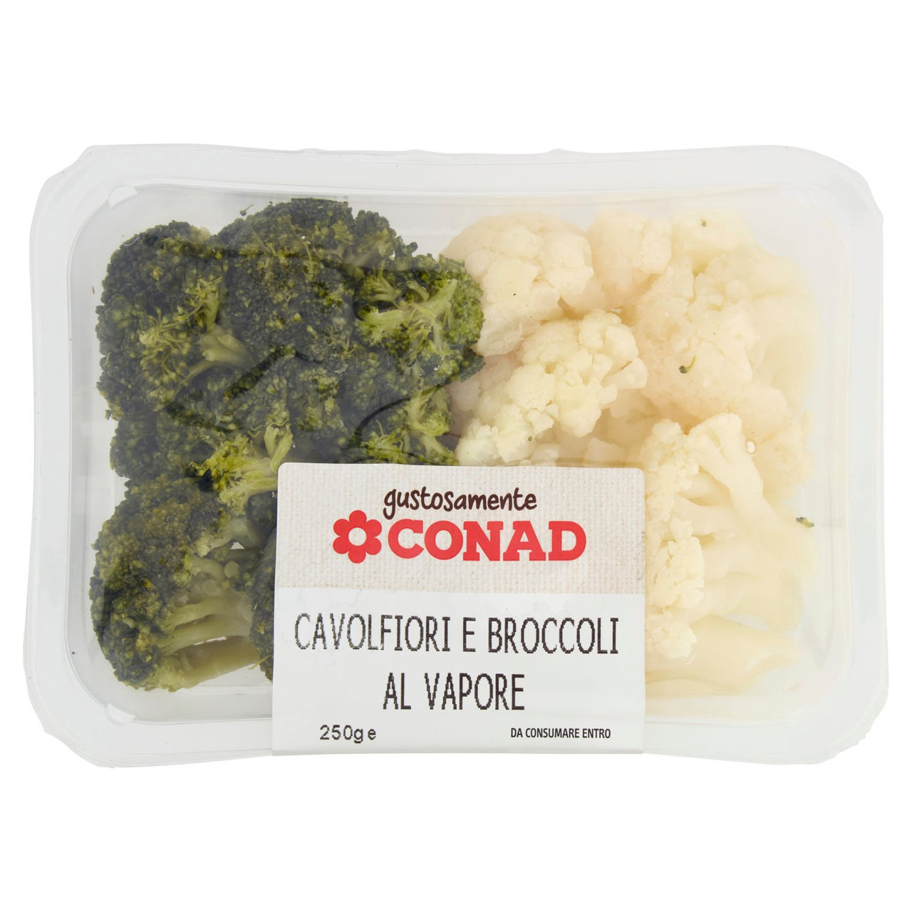 Cavolfiori e Broccoli al Vapore Gustosamente Conad