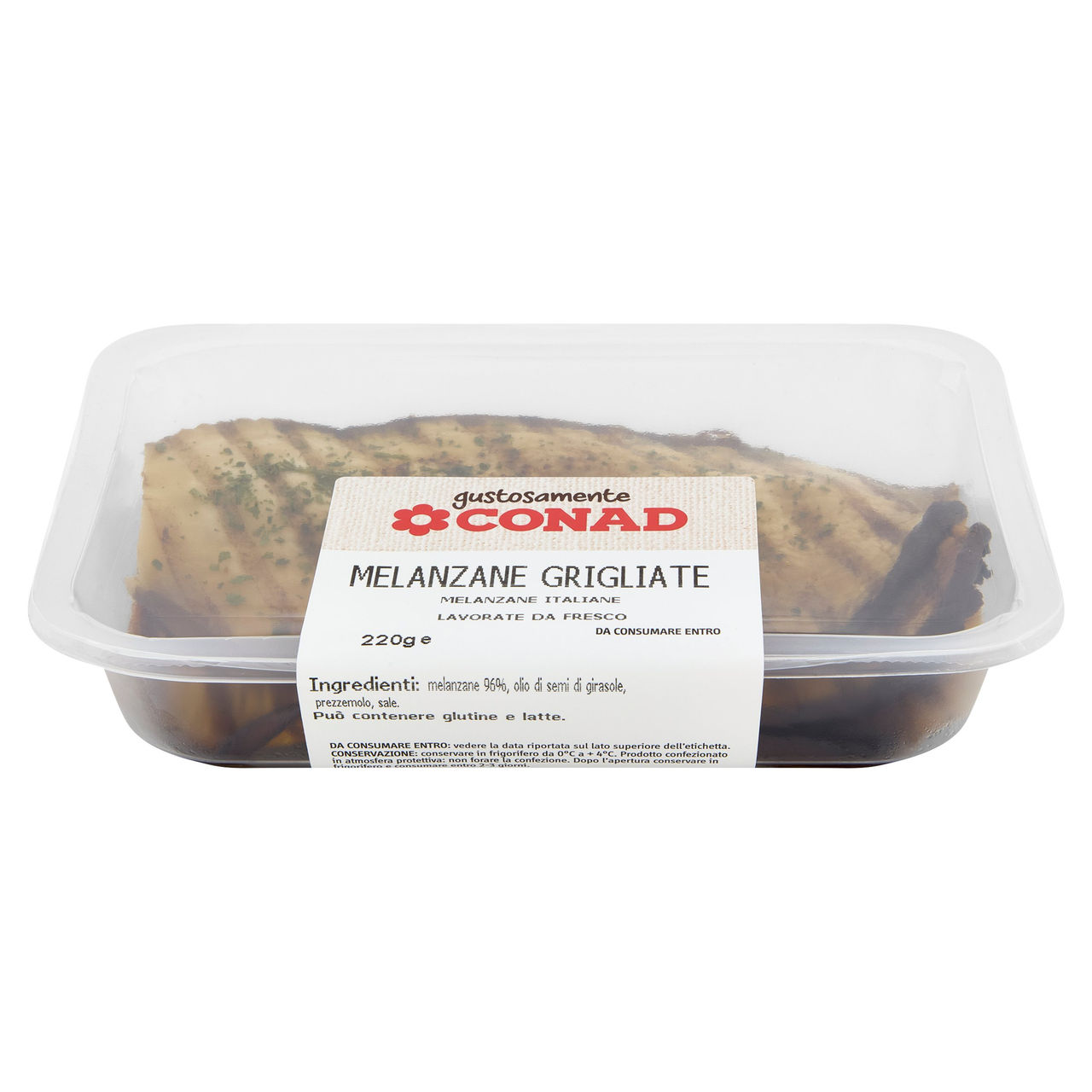 Melanzane grigliate 220 g Conad in vendita online