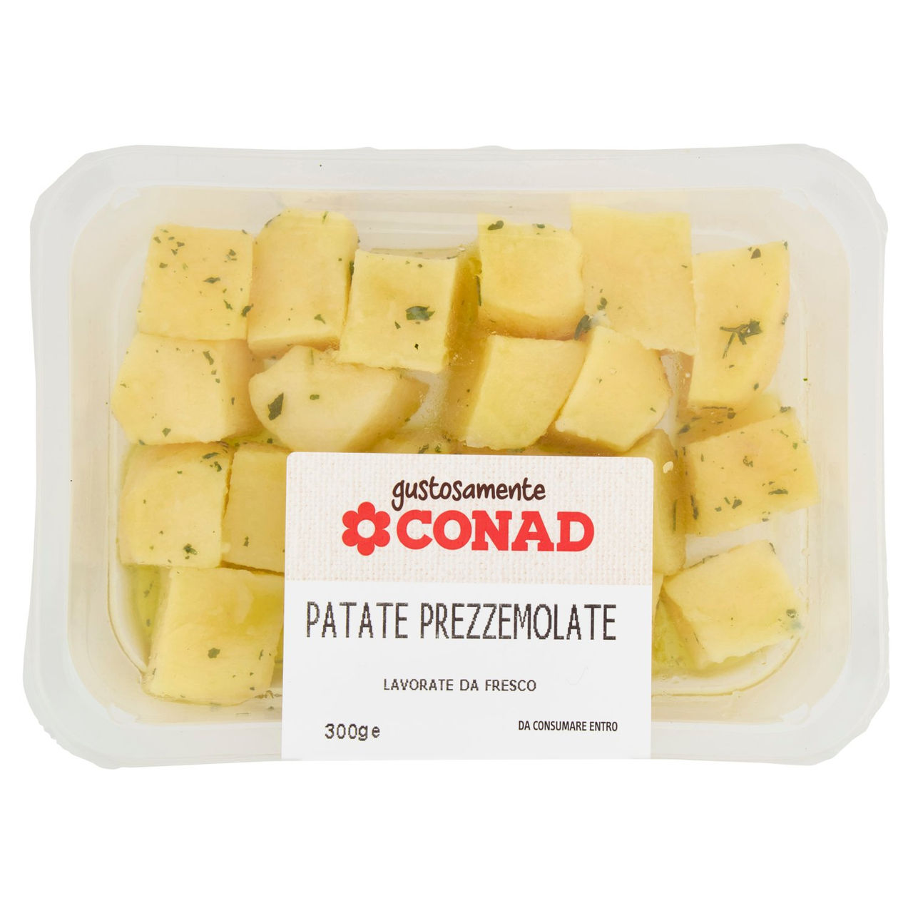 CONAD Gustosamente Patate Prezzemolate 300 g