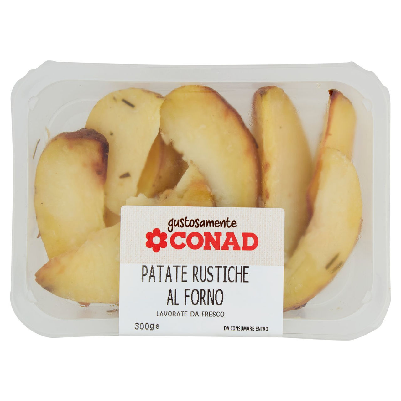 CONAD Gustosamente Patate Rustiche al Forno 300 g